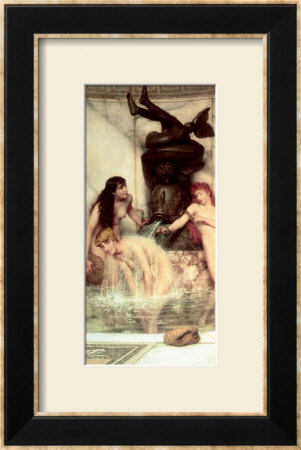 Strigils And Sponges, 1879 by Sir Lawrence Alma-Tadema Pricing Limited Edition Print image