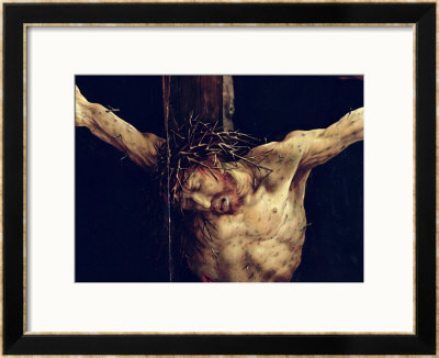The Face Of Christ, Detail From The Crucifixion From The Isenheim Altarpiece, Circa 1512-16 by Matthias Grünewald Pricing Limited Edition Print image