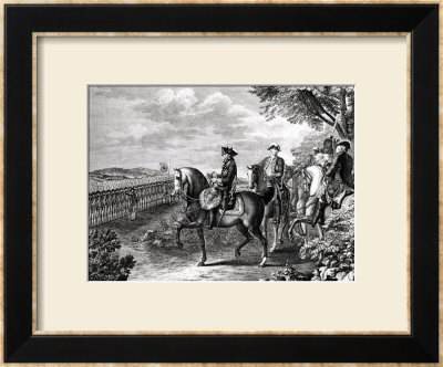 King Frederick Ii Of Prussia Reviewing The Troops In 1778 by Daniel Nikolaus Chodowiecki Pricing Limited Edition Print image