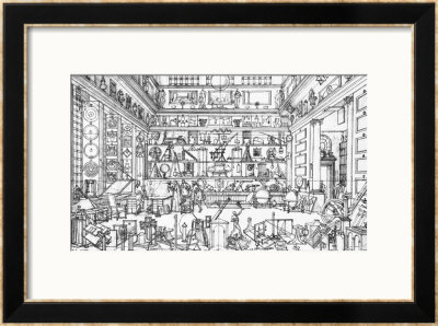 Cabinet Of Physics, 1687 by Jacques Sébastien Le Clerc Pricing Limited Edition Print image