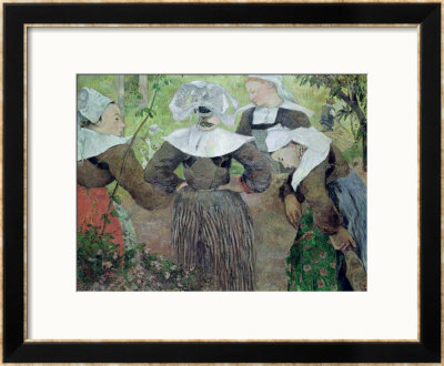 Four Breton Women, 1886 by Paul Gauguin Pricing Limited Edition Print image