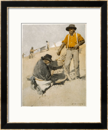 Prospectors Panning by George Harding Pricing Limited Edition Print image