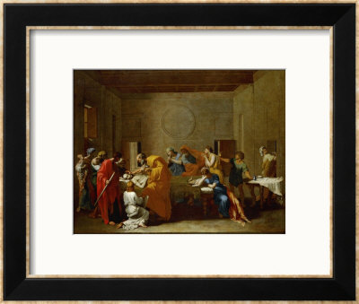 The Extreme Unction, From The Series Of The Seven Sacraments, Before 1642 by Nicolas Poussin Pricing Limited Edition Print image