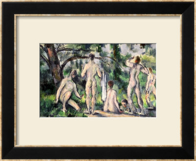 Study Of Bathers, Circa 1895-98 by Paul Cézanne Pricing Limited Edition Print image