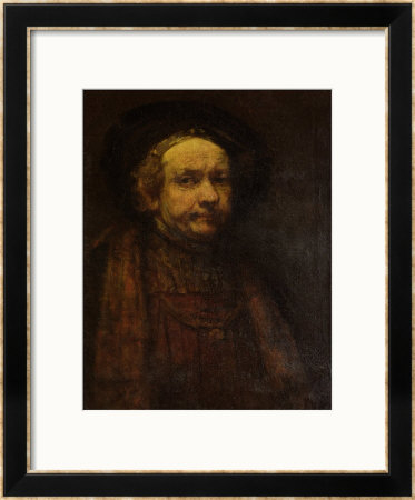 Self Portrait As An Old Man, 1660 by Rembrandt Van Rijn Pricing Limited Edition Print image