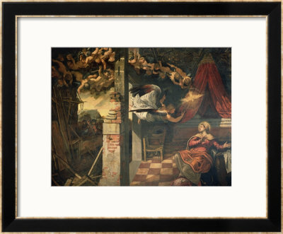 The Annunciation by Jacopo Robusti Tintoretto Pricing Limited Edition Print image