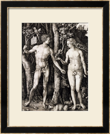Adam And Eve by Albrecht Dürer Pricing Limited Edition Print image