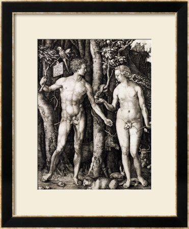 Adam And Eve by Albrecht Durer Pricing Limited Edition Print image
