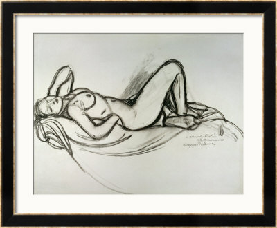 Reclining Nude, Circa 1906 by Maxime Dethomas Pricing Limited Edition Print image