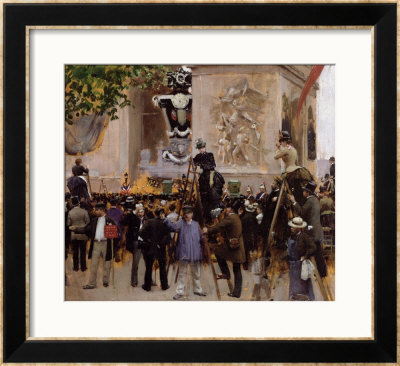 The Funeral Of Victor Hugo At The Arc De Triomphe, 1885 by Jean Beraud Pricing Limited Edition Print image