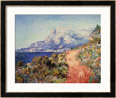The Red Road Near Menton, 1884 by Emilio Boggio Pricing Limited Edition Print image