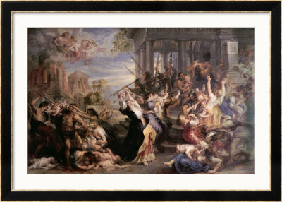 Slaughter Of The Innocents by Peter Paul Rubens Pricing Limited Edition Print image