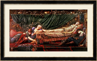 The Briar Rose' Series, 4: The Sleeping Beauty, 1870-90 by Edward Burne-Jones Pricing Limited Edition Print image