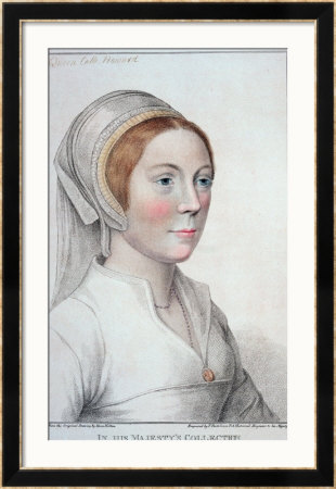 Portrait Of Catherine Howard by Hans Holbein The Younger Pricing Limited Edition Print image