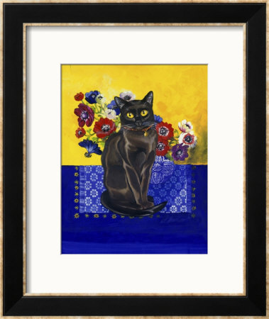 Burmese Cat, Series Ii by Isy Ochoa Pricing Limited Edition Print image