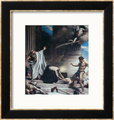 The Martyrdom Of St. Denis by Leon Joseph Florentin Bonnat Pricing Limited Edition Print image