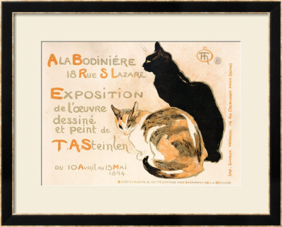 A La Bodiniere, 1894 by Théophile Alexandre Steinlen Pricing Limited Edition Print image