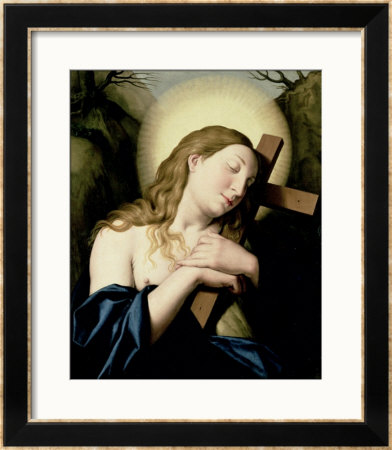 Penitent Magdalene by Giovanni Battista Salvi Da Sassoferrato Pricing Limited Edition Print image