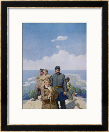 The Mysterious Island by Newell Convers Wyeth Pricing Limited Edition Print image