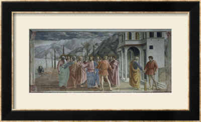 Payment Of Tribute by Masaccio Pricing Limited Edition Print image