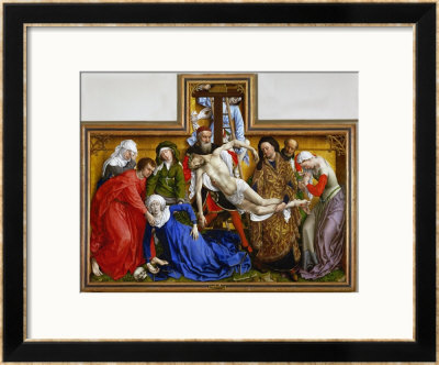 Deposition, Circa 1436 by Rogier Van Der Weyden Pricing Limited Edition Print image