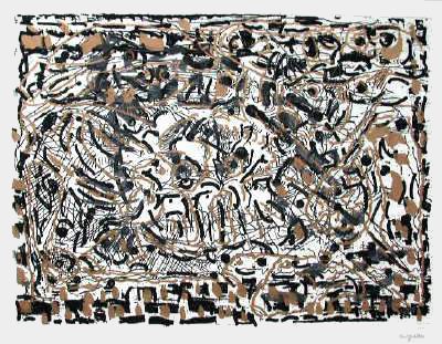D'ou Ce Que Tu Sors by Jean-Paul Riopelle Pricing Limited Edition Print image