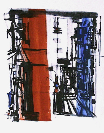 Xxeme Siecle - Composition I by Maria Elena Vieira Da Silva Pricing Limited Edition Print image