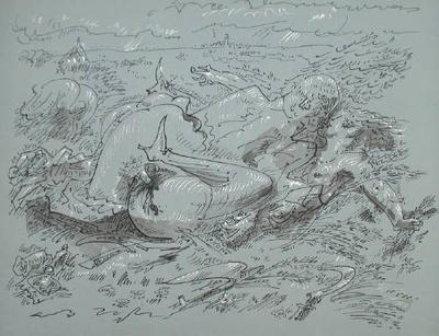 Terre Erotique Iii by Andre Masson Pricing Limited Edition Print image