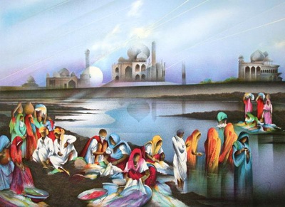 Voyage En Inde by Raymond Poulet Pricing Limited Edition Print image