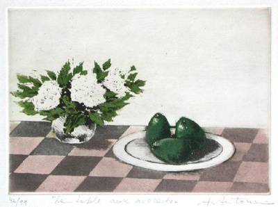 Table Aux Avocats by Annapia Antonini Pricing Limited Edition Print image