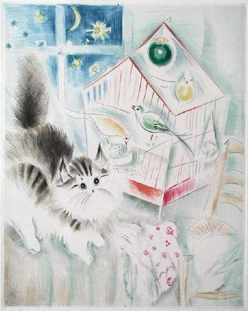 La Cage Et Le Chat by Mily Possoz Pricing Limited Edition Print image