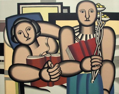 Les Lectrices by Fernand Leger Pricing Limited Edition Print image