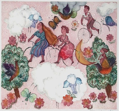 A Travers Campagne by Francoise Deberdt Pricing Limited Edition Print image