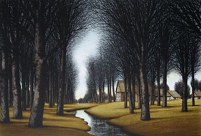 Le Hameau Pres De La Riviere by Jacques Deperthes Pricing Limited Edition Print image