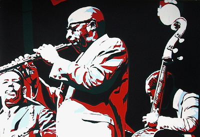 Yusef Lateef by Bernard Rancillac Pricing Limited Edition Print image