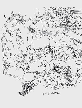 Terre Erotique X by Andre Masson Pricing Limited Edition Print image
