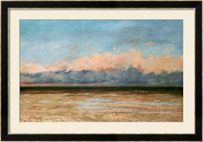 The Sea At Palavas by Gustave Courbet Pricing Limited Edition Print image