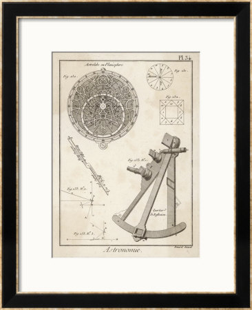Astrolabe And Quadrant by Benard Pricing Limited Edition Print image
