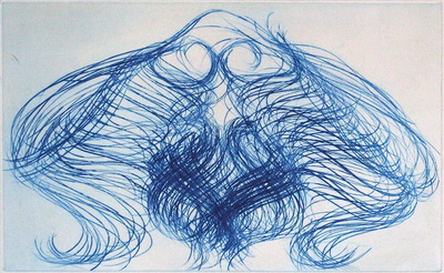 Ap192a - Entre Ouies Et Cours I by Jean Messagier Pricing Limited Edition Print image
