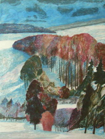 Foret En Automne by Guy Bardone Pricing Limited Edition Print image