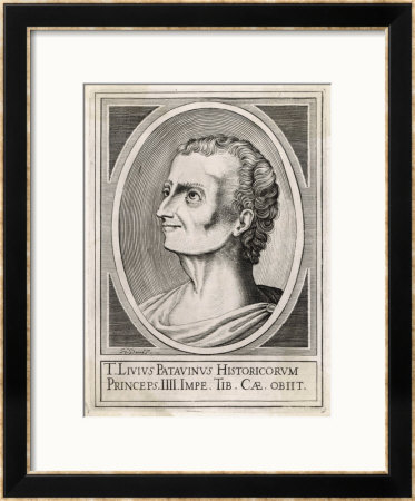 Titus Livius, Roman Historian And Writer Also Known As Livy by H. David Pricing Limited Edition Print image