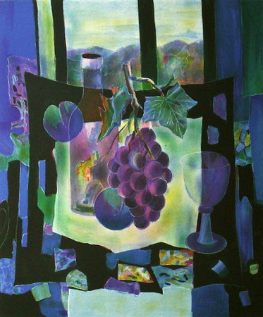 La Vigne Et Le Vin by Tony Agostini Pricing Limited Edition Print image