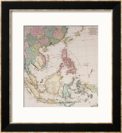 Southern Asia From China To New Guinea by Johannes & Mortier Covens Pricing Limited Edition Print image