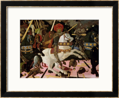 The Battle Of San Romano, Circa 1450-60 by Paolo Uccello Pricing Limited Edition Print image