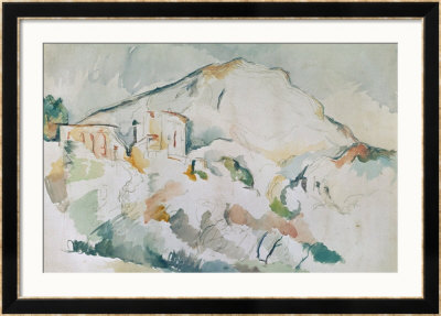 Mount Sainte-Victoire by Paul Cézanne Pricing Limited Edition Print image