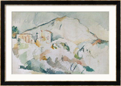 Mount Sainte-Victoire by Paul Cezanne Pricing Limited Edition Print image