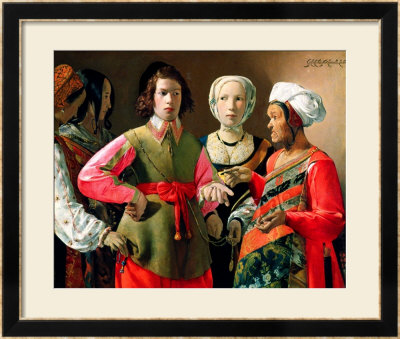 The Fortune Teller, Circa 1625 by Georges De La Tour Pricing Limited Edition Print image