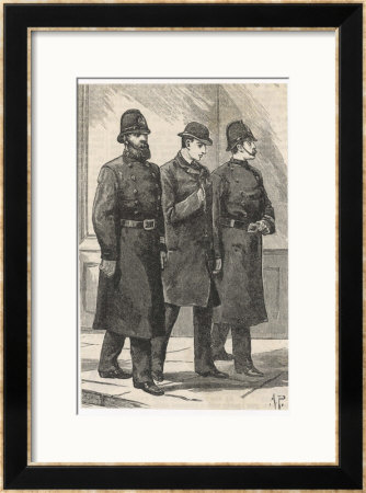 Two Policemen Escort A Well Dressed Man They Have Just Arrested by Alfred Pearse Pricing Limited Edition Print image