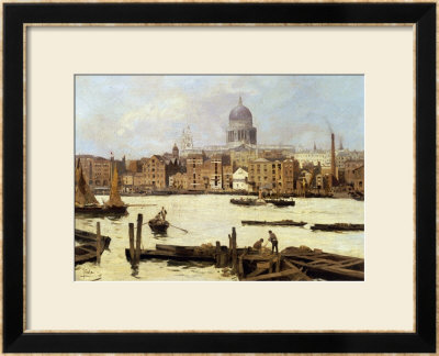 A View Of St. Paul's From The Thames by Paulo Sala Pricing Limited Edition Print image