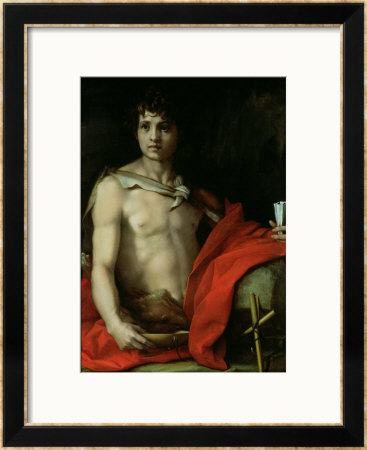 St. John The Baptist by Andrea Del Sarto Pricing Limited Edition Print image